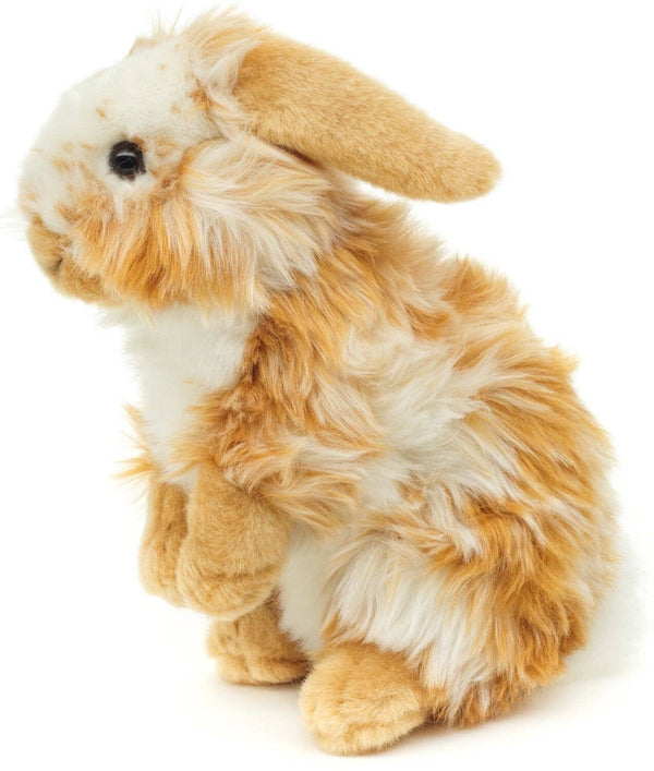 Peluche Lapin tête de lion, debout (doré) Uni Toys