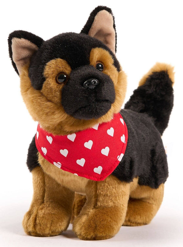 Peluche berger allemand avec écharpe Uni Toys