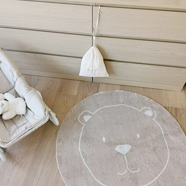Tappeto rotondo piccolo per bambini 100 cm