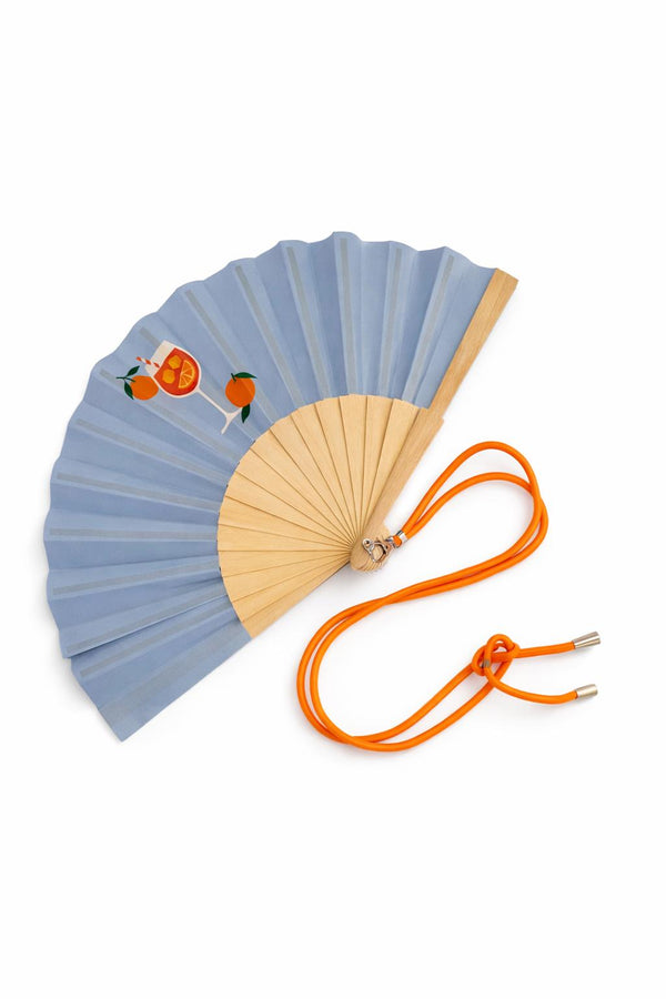 Eventail avec bandoulière – Verre de Spritz