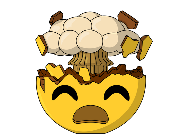 Mind blown emoji
