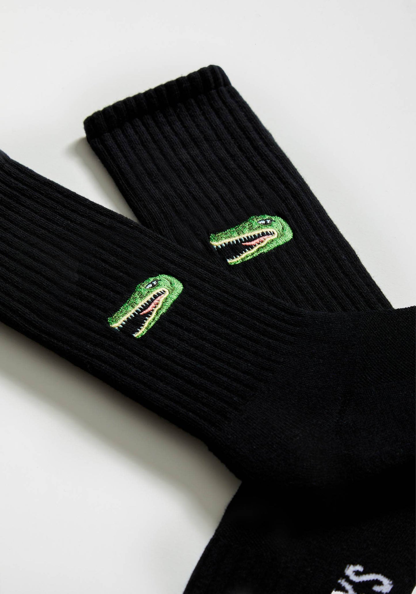 BeCrocodile Embroidered Socks