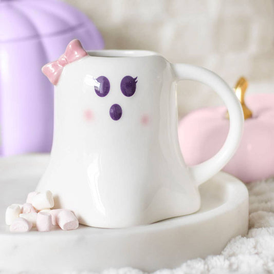 Mrs. Boo Ghost Mug