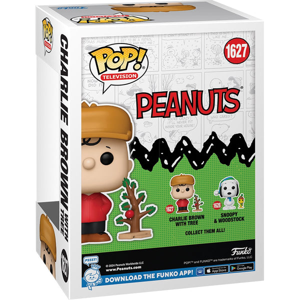 Funko Pop! Charlie Brown avec Arbre – Peanuts