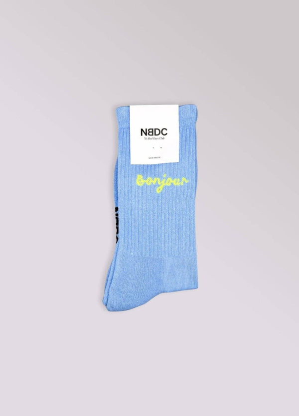 Chaussettes « Bonjour »