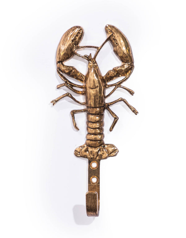 Gancho de pared Golden Lobster
