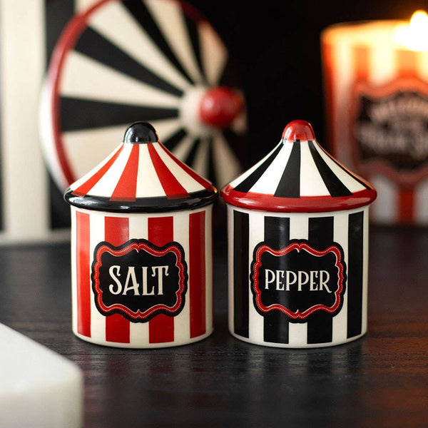 Salière et poivrière Chapiteau de Cirque – vue 2