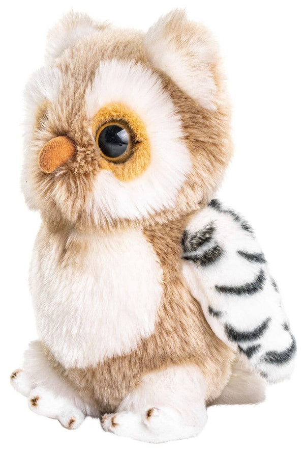 Peluche hibou beige-blanc Uni Toys