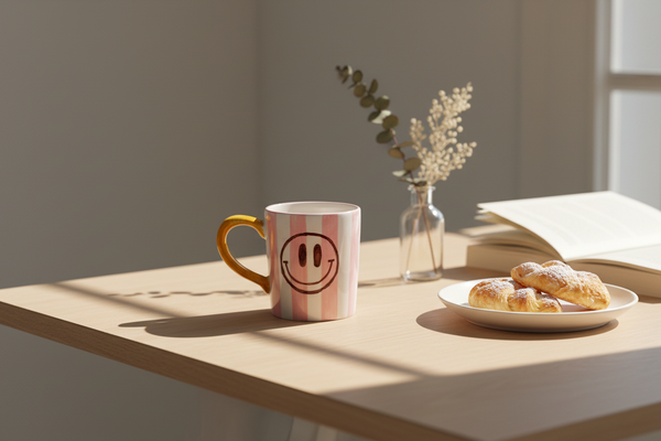 Mug Rayé Sourire