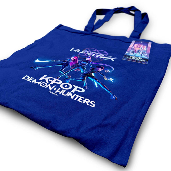 Borsa tote blu navy K-POP Demon Hunters - Trio