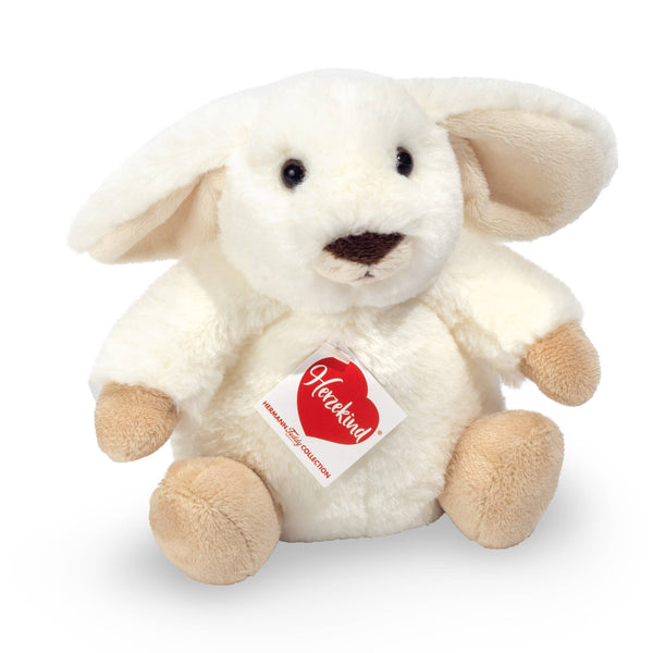 Peluche Lapin Poppi Blanc – 15 cm - Teddy Hermann