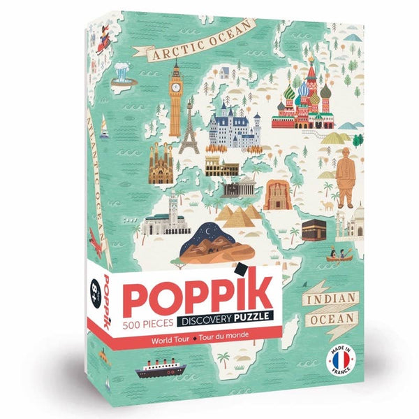 Puzzle - Intorno al mondo - 500 pezzi
