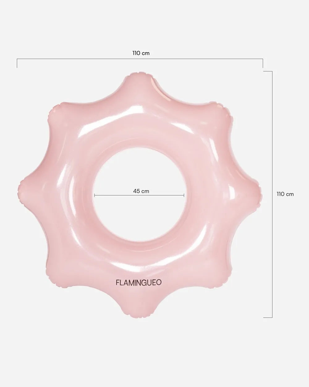 Flotador donut rosa purpurina - FESTA