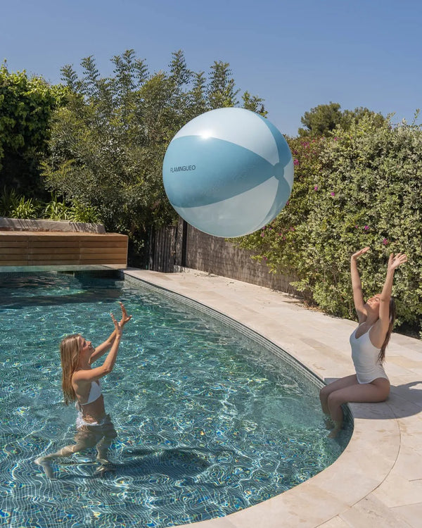 Flotador pelota XL azul - MENTA
