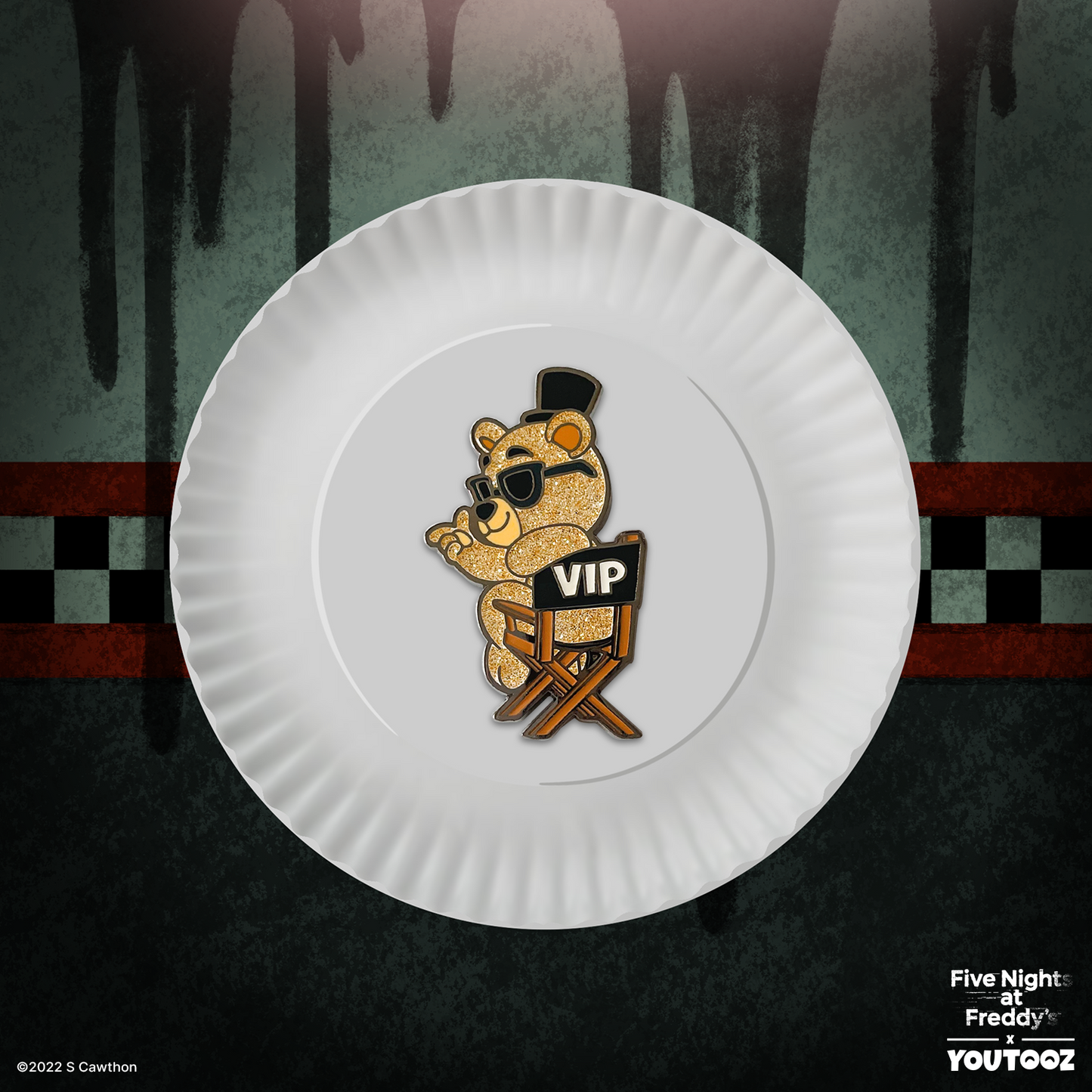 Golden Freddy Pin
