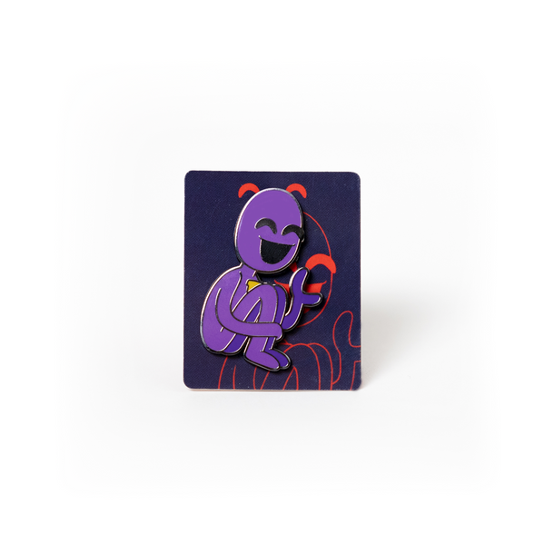 Purple Guy Pin