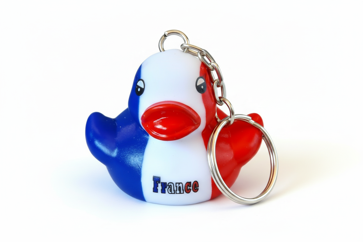 Porte-clés Canard France