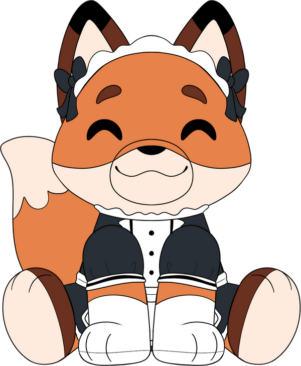 Fundy Maid Sit Plush (9in)
