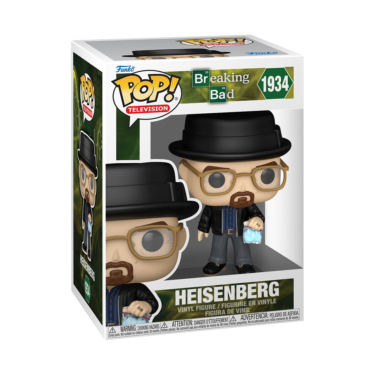 Funko Pop! Heisenberg 1934 - boîte officielle Funko