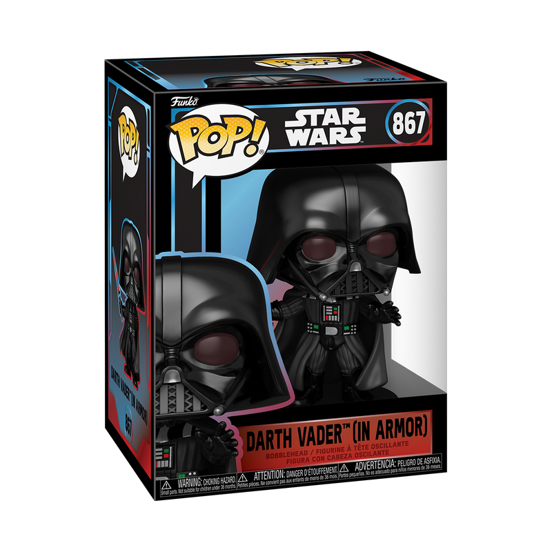 Funko Pop! Darth Vader In Armor 867 - boîte officielle Funko
