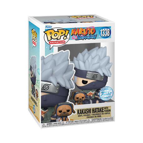 ¡Pop! y Buddy Kakashi con Pakkun