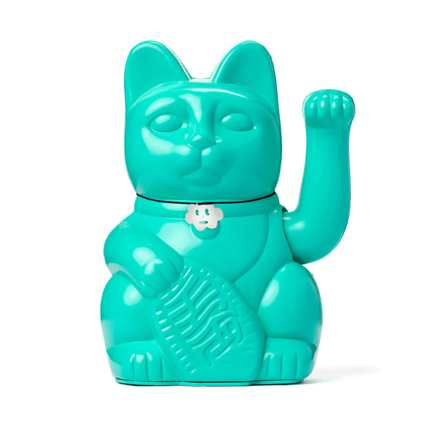 Lucky Cat Acquamarina Blu