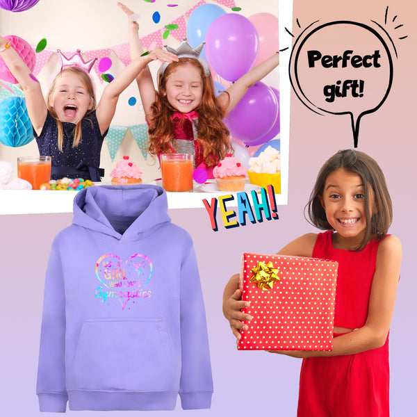 Sweat à capuche gymnastique – Fringoo Gymnastic for Cotton Rich Soft Hooded – Love Gymnastic violet