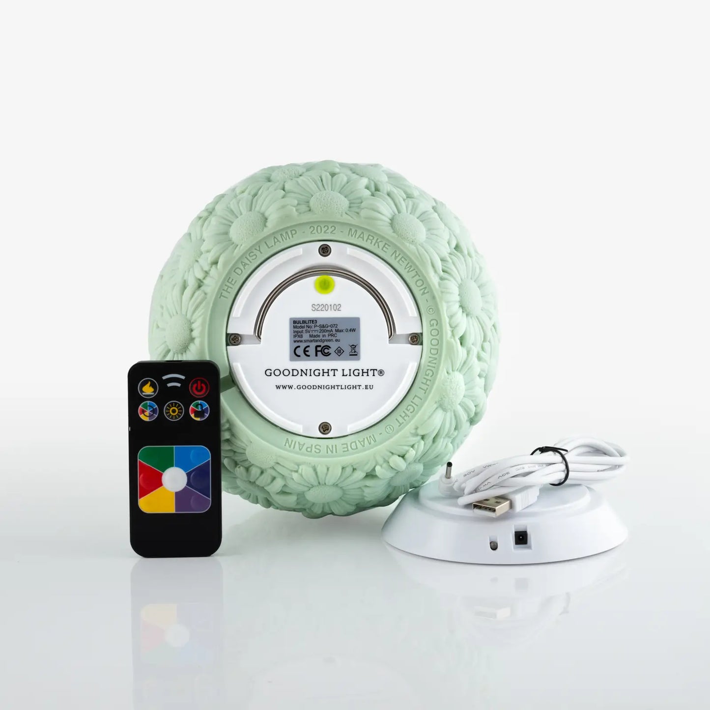 Lâmpada de ovo Marguerite "The Daisy Lamp"