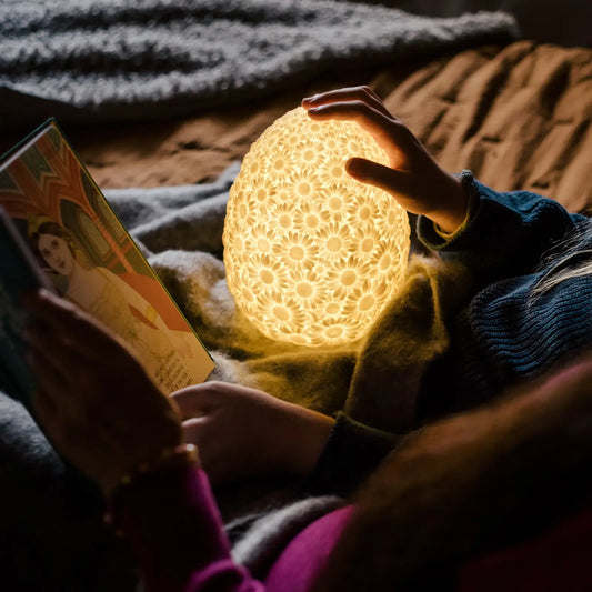 Lâmpada de ovo Marguerite "The Daisy Lamp"