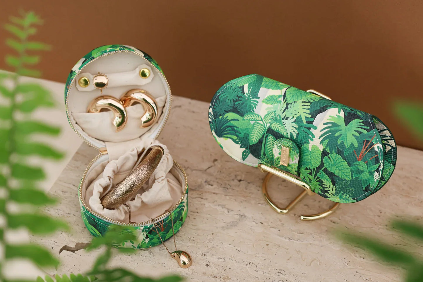Green cliff - Jewellery box