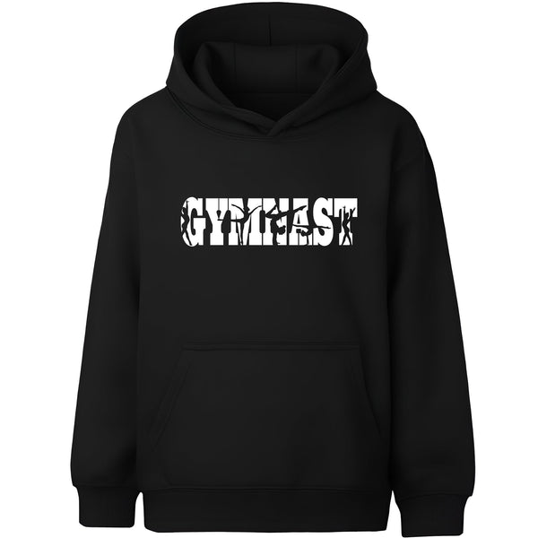 Sweat à capuche gymnastique – Fringoo Gymnastic for Cotton Rich Soft Hooded – Gymnast noir