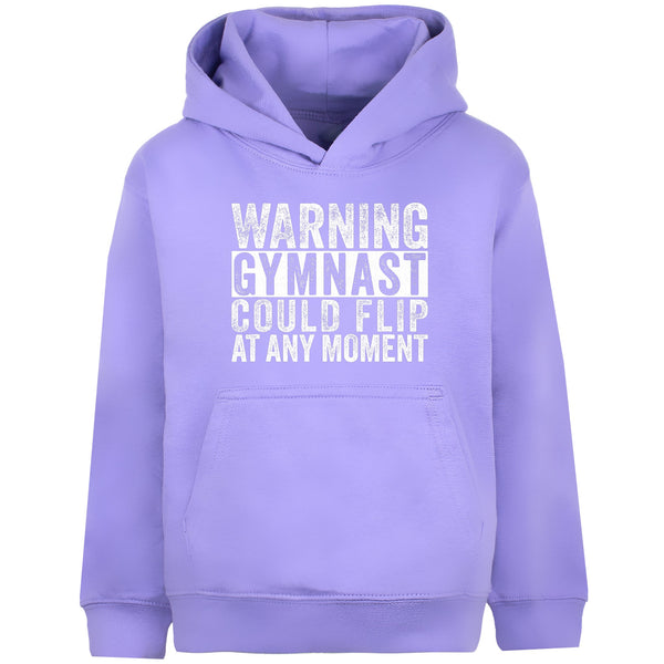 Sweat à capuche gymnastique – Fringoo Gymnastic for Cotton Rich Soft Hooded – Gymnast Warning violet