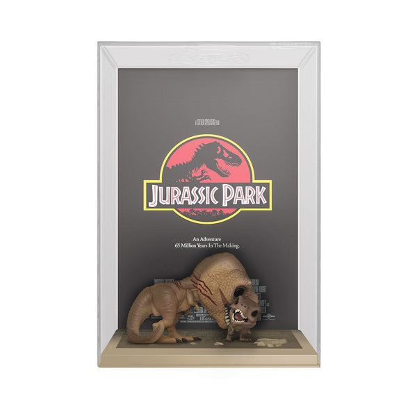 pop movie poster jurassic park tyrannosaure rex velociraptor 03