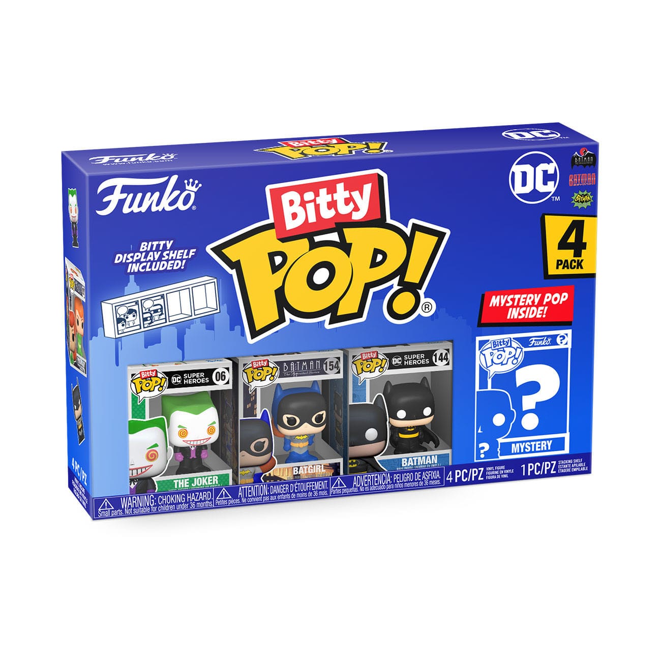 bitty pop dc comics 4 pack series 2