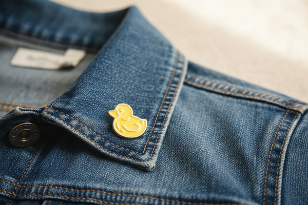 Yellow Bath Duck Pin