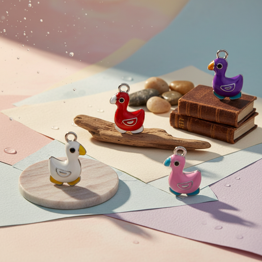 Colorful Duck Charm