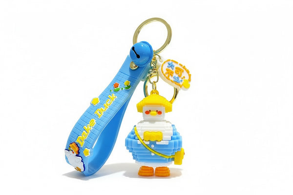 Portachiavi Pixel White Duck