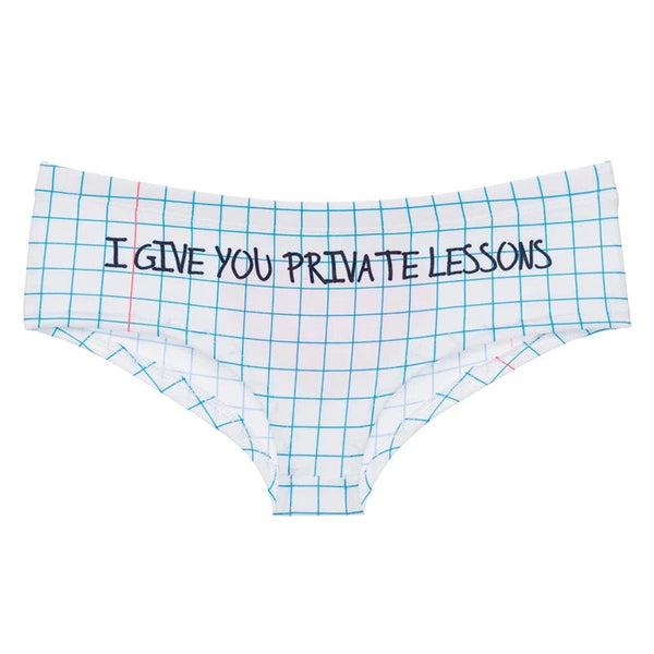 Lezioni private di mutandine