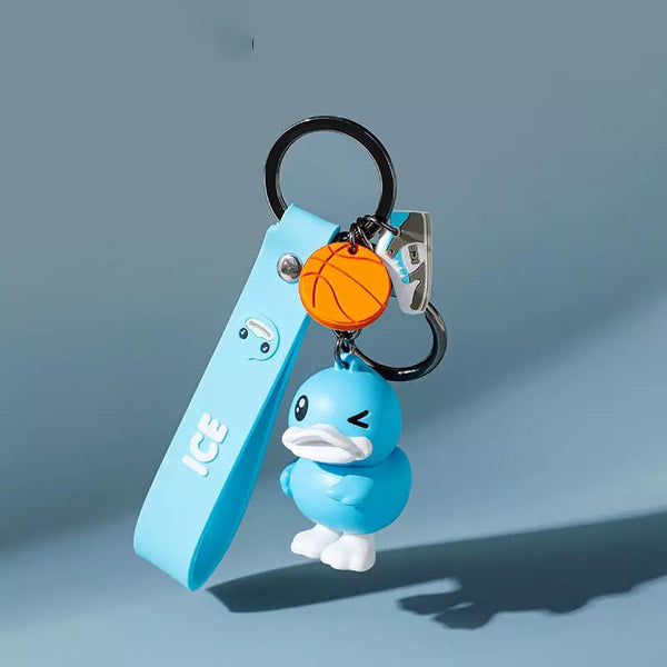 Porte-Clés Canard Bleu « Ice »