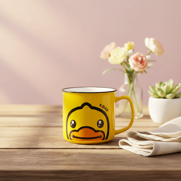 Tazza con testa d'anatra