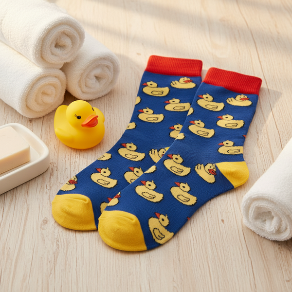 Chaussettes Canards Jaunes