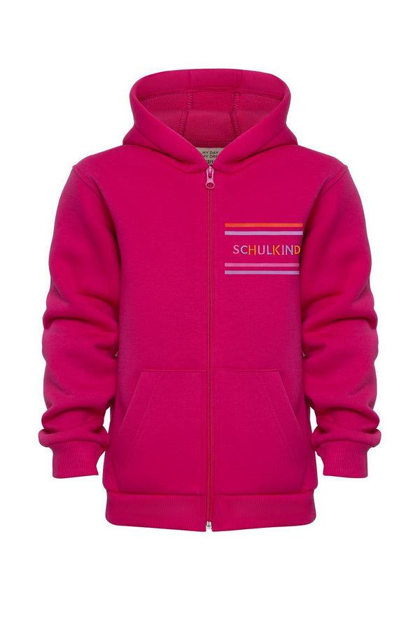 Schulkind Zipper Rosa