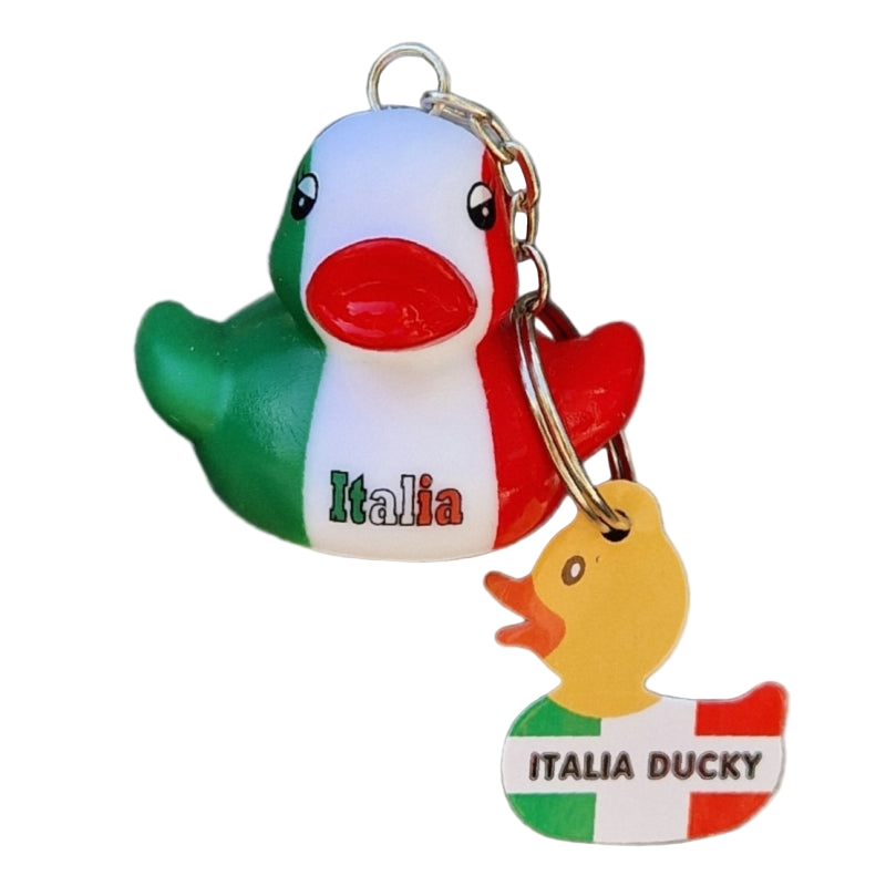 Duck Keychain Italy