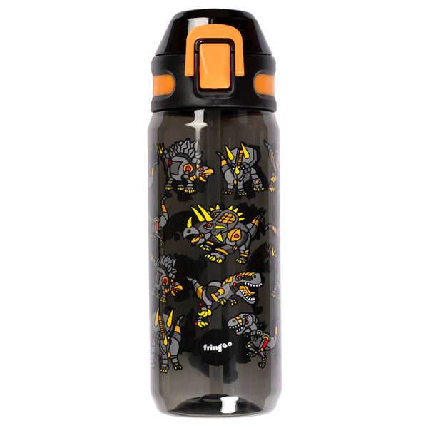 Gourde – avec paille 600 ml – dinosaure Robot