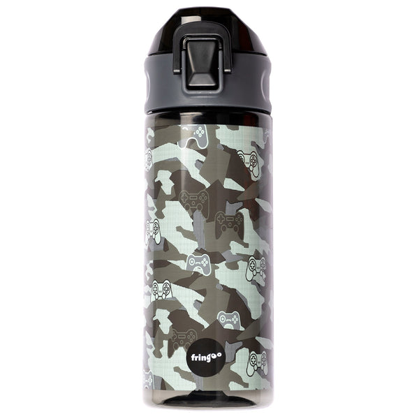 Gourde à bouchon rabattable – à bouchon rabattable 600ml – Game Pad Camo