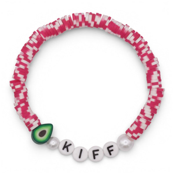 Bracelet Amitié Swifties Kiff - Rouge et Blanc