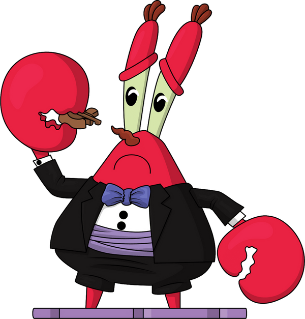 Mr. Krabs and the Smallest Violin