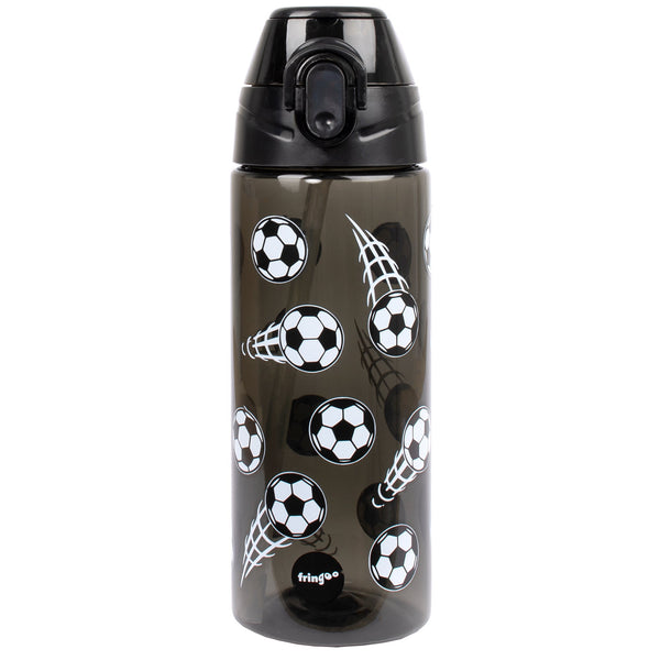 Gourde – Straw – football noir