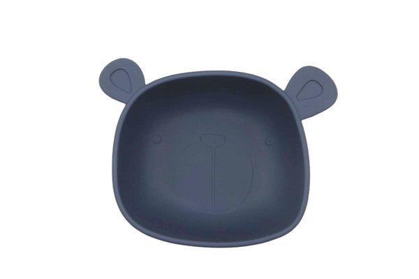 Esslernschüssel Lili the Bear Silikon Indigo Blue