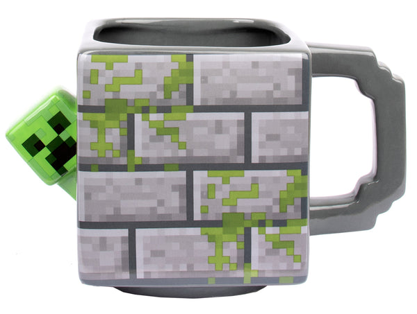 Mug Minecraft gris en céramique – 650 ml